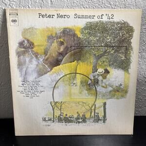 Peter Nero “Summer Of ‘42” LP Vinyl Record Album 1972 JAZZ ( C 31105 ) Columbia